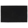 Door Mat Black 50x80 cm Tufted Coir Colour black Size 50 x 80 cm Quantity in Package 1 