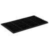 Durable Rubber & Coir Door Mat - 45x75 cm | Hipomarket UK