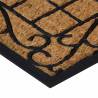 Durable Coir & Rubber Door Mat 45x75 cm | Hipomarket