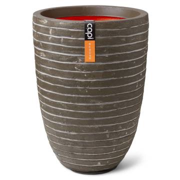 Capi Vase Nature Row Elegant Low 46x58 cm Olive Green