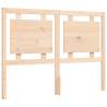 Solid Wood Bed Frame with Headboard 140x200 cm | HipoMarket