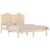 Solid Wood Pine Bed Frame 150x200 cm King Size | HipoMarket