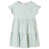 Kids' Dress with Ruffle Sleeves Mint 140 Size 140 (9-10y) 