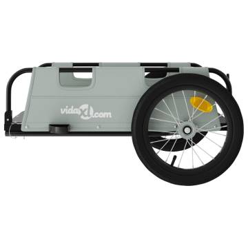 Bike Trailer - Grey Oxford Fabric & Iron | Hipo Market