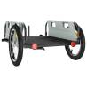 Bike Trailer - Grey Oxford Fabric & Iron | Hipo Market