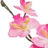 Lifelike 30 cm Pink Artificial Orchid Plant with Pot