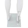 Full Body Male Mannequin - Glossy White 185 cm | HipoMarket