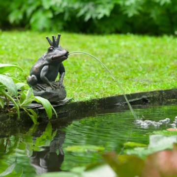 Ubbink King Frog Garden Fountain | Elegant Outdoor Decor