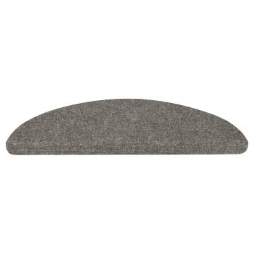 Self-Adhesive Stair Mats - 10 pcs Grey | HipoMarket