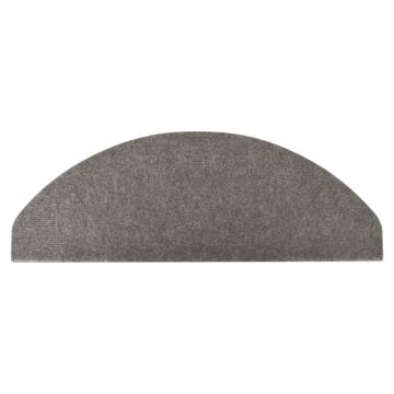 Self-Adhesive Stair Mats - 10 pcs Grey | HipoMarket