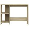 Notebook Desk Sonoma Oak - Modern Engineered Wood Desk