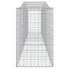 Arched Gabion Baskets - 25 pcs Galvanised Iron | Hipo Market