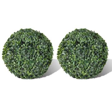 Boxwood Ball Topiary Set - 27 cm - 2 PCS | Hipo Market