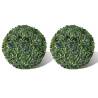 Boxwood Ball Artificial Leaf Topiary Ball 27 cm 2 pcs Size 27 cm Quantity in Package 2 