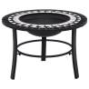 vidaXl Mosaic Fire Pit Black and White 68cm Ceramic Colour black and white 