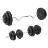 Curl Barbell and Dumbbell with Plates 60 kg Weight 60 kg Model super curl bar Number of 1 