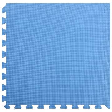 Floor Mats 6 pcs 2.16 ㎡ EVA Foam Blue | Hipomarket