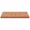 Solid Wood Beech Bathroom Countertop 100x50 cm - Durable & Stylish