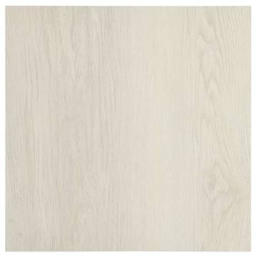 Self-Adhesive PVC Flooring Planks - 1.86 m² Beige Set