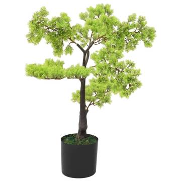 Artificial Cypress Bonsai 60 cm - Lifelike Indoor Plant