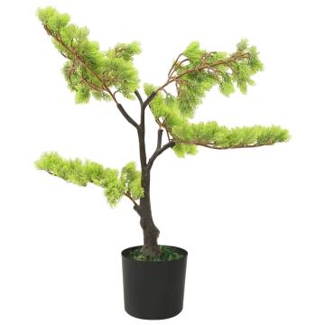 Artificial Cypress Bonsai 60 cm - Lifelike Indoor Plant