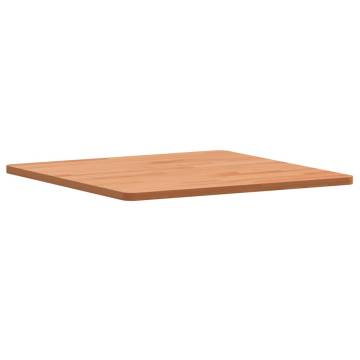 Table Top 50x50 cm Solid Wood Beech - Durable & Stylish