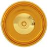 Elegant Gold Ceramic Wash Basin - 32.5x14 cm | HipoMarket