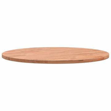 Round Solid Wood Beech Table Top Ø50x1.5 cm | HipoMarket