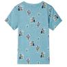 Kids' T-shirt Light Green Melange 140 - Affordable & Stylish