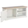 Modern White TV Cabinet 90x30x40 cm - Stylish & Functional