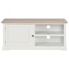 Modern White TV Cabinet 90x30x40 cm - Stylish & Functional