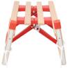 Folding Sledge Wood 110 cm - Smooth Winter Fun