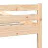 Solid Wood King Size Bed Frame 150x200 cm - Modern Design