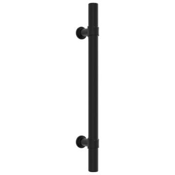 Elegant 20 pcs Black Cabinet Handles | Stainless Steel - HipoMarket