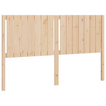 Stylish Solid Wood Pine Bed Headboard | 165.5x4x100 cm