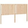 Stylish Solid Wood Pine Bed Headboard | 165.5x4x100 cm