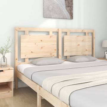 Bed Headboard - Solid Pine Wood | Stylish Design | Hipo Market