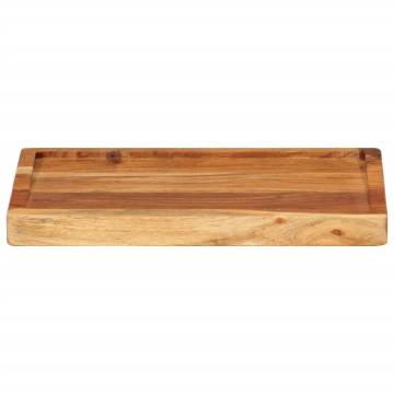 Solid Acacia Wood Chopping Board 43x32 cm | Hipomarket