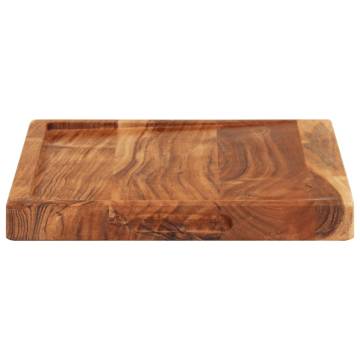 Solid Acacia Wood Chopping Board 43x32 cm | Hipomarket