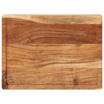 Solid Acacia Wood Chopping Board 43x32 cm | Hipomarket