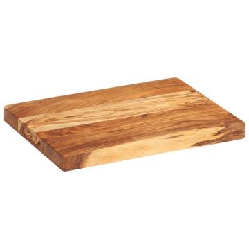 Solid Acacia Wood Chopping Board 43x32 cm | Hipomarket