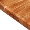 Solid Acacia Wood Chopping Board 43x32 cm | Hipomarket