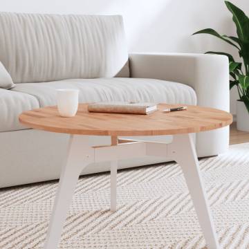 Round Solid Wood Beech Table Top Ø70 cm – HipoMarket