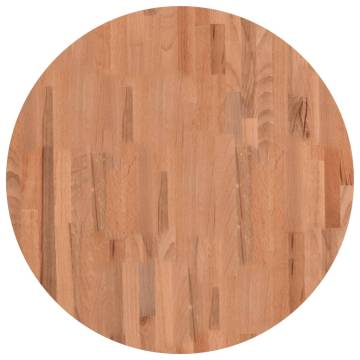 Round Solid Wood Beech Table Top Ø70 cm – HipoMarket