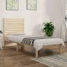 Bed Frame Solid Wood 90x190 cm Single Colour natural Size 90 x 190 cm 