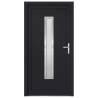 Anthracite PVC Front Door – Stylish & Secure | 88x200 cm