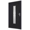 Anthracite PVC Front Door – Stylish & Secure | 88x200 cm