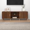 Stylish Brown Oak TV Cabinet - 150x30x50 cm | Hipo Market