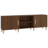 Stylish Brown Oak TV Cabinet - 150x30x50 cm | Hipo Market