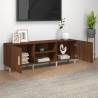 Stylish Brown Oak TV Cabinet - 150x30x50 cm | Hipo Market